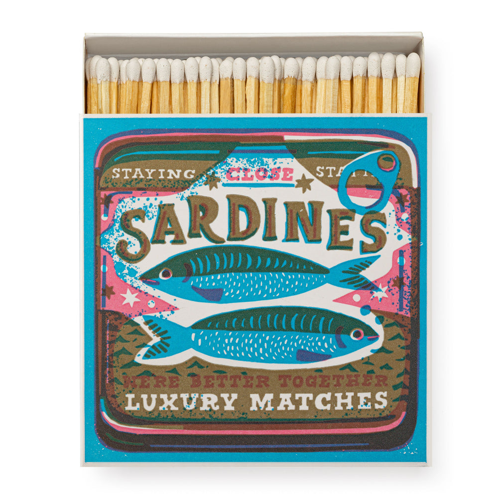 Archivist Gallery | Square Matchbox - Sardines