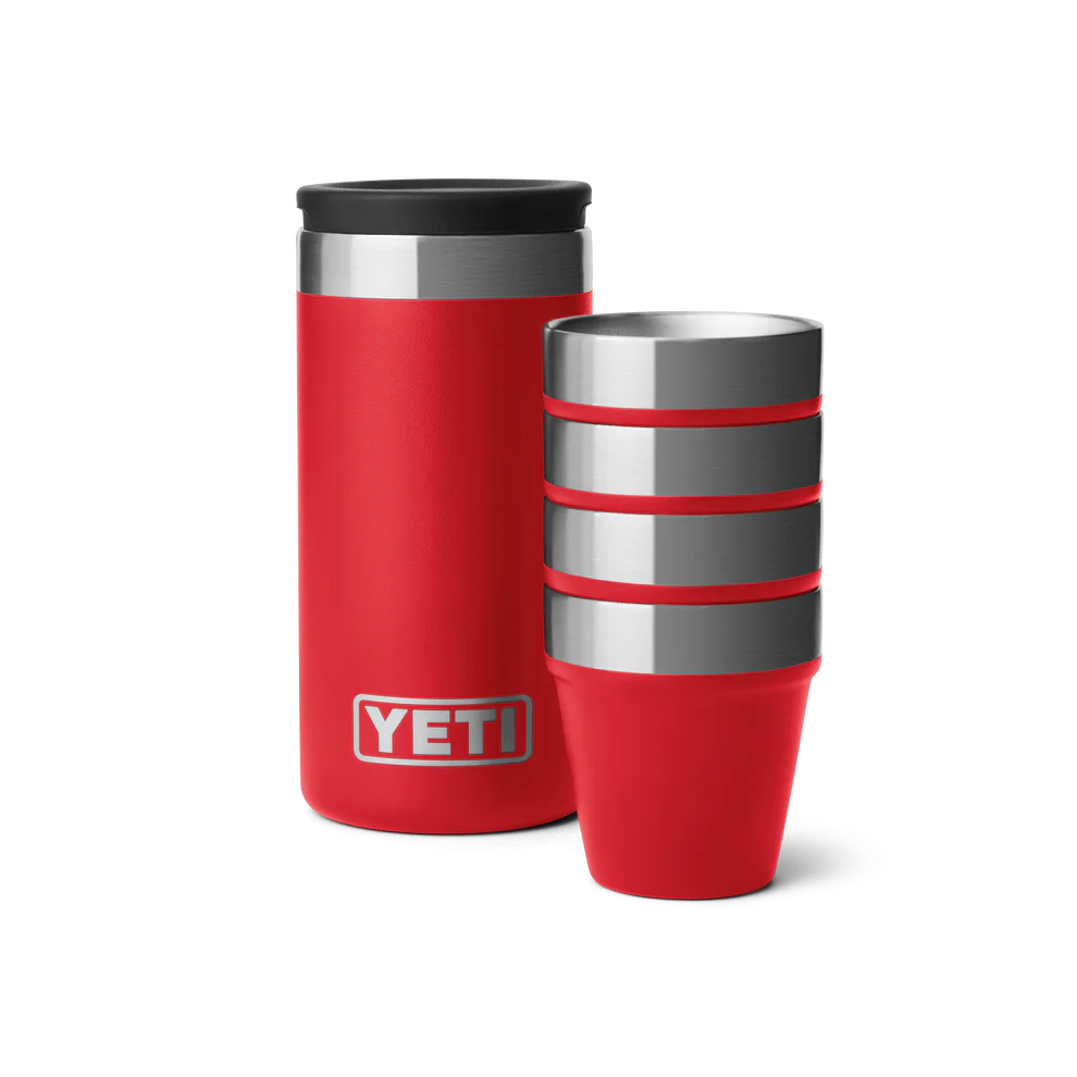 YETI | Shot Glasses & Case - Red