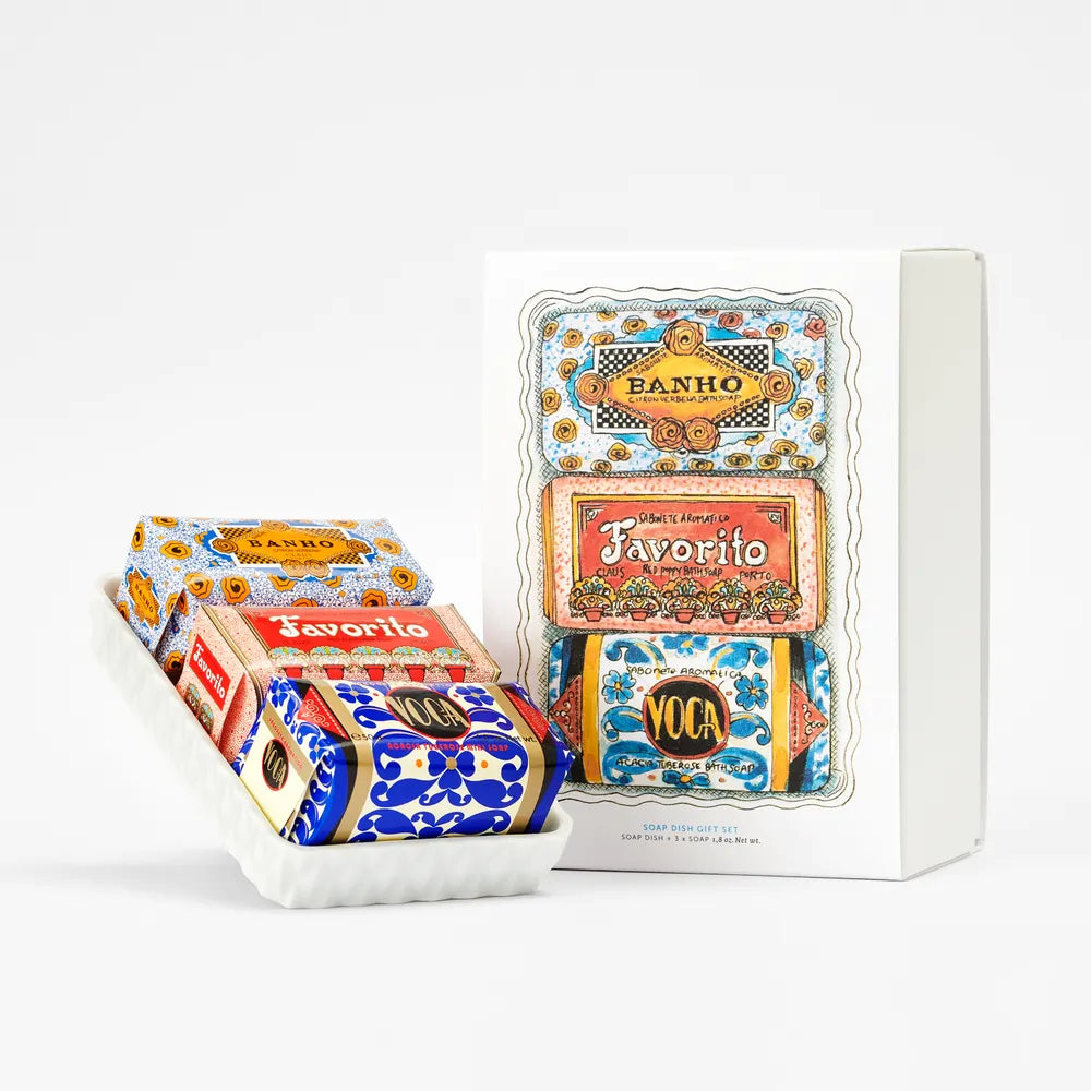 Claus Porto | Soap Dish Gift Set - x3