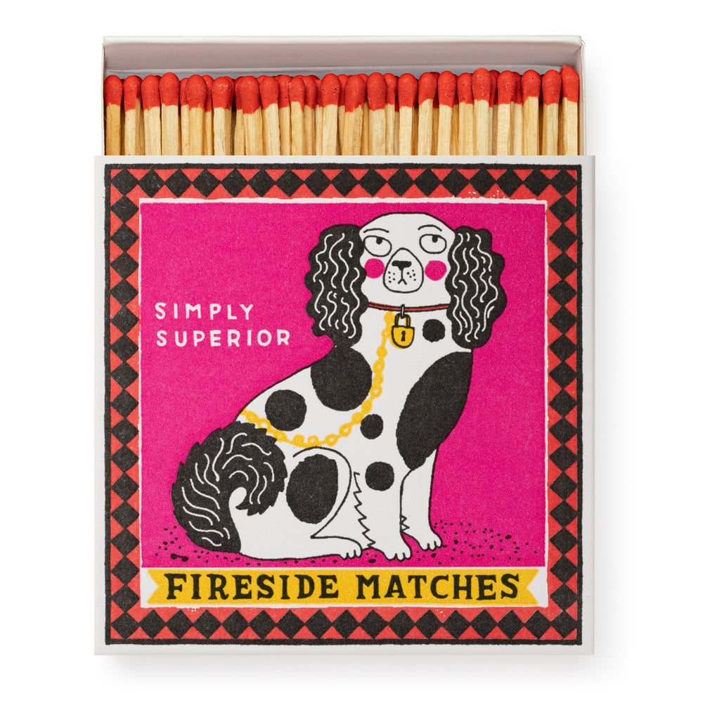 Archivist Gallery | Square Matchbox - Staffordshire Figure