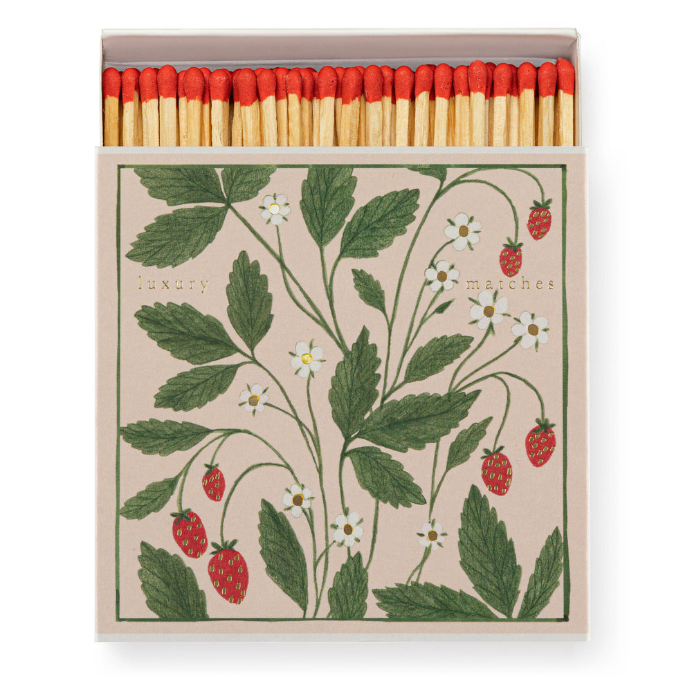Archivist Gallery | Square Matchbox - Strawberry