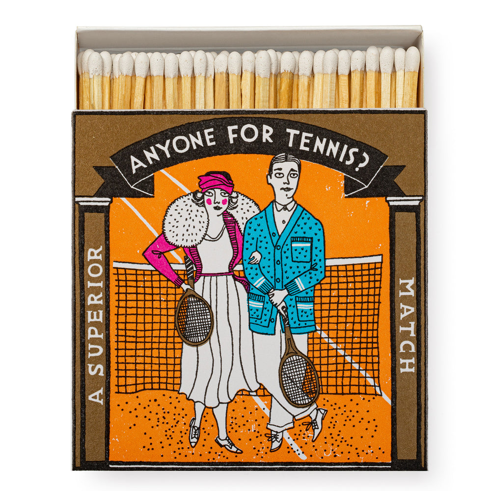 Archivist Gallery | Square Matchbox - Anyone For Tennis